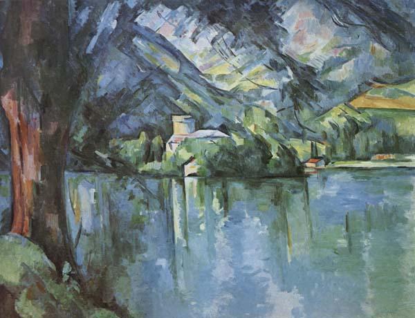 Paul Cezanne The Lac d'Annecy oil painting picture